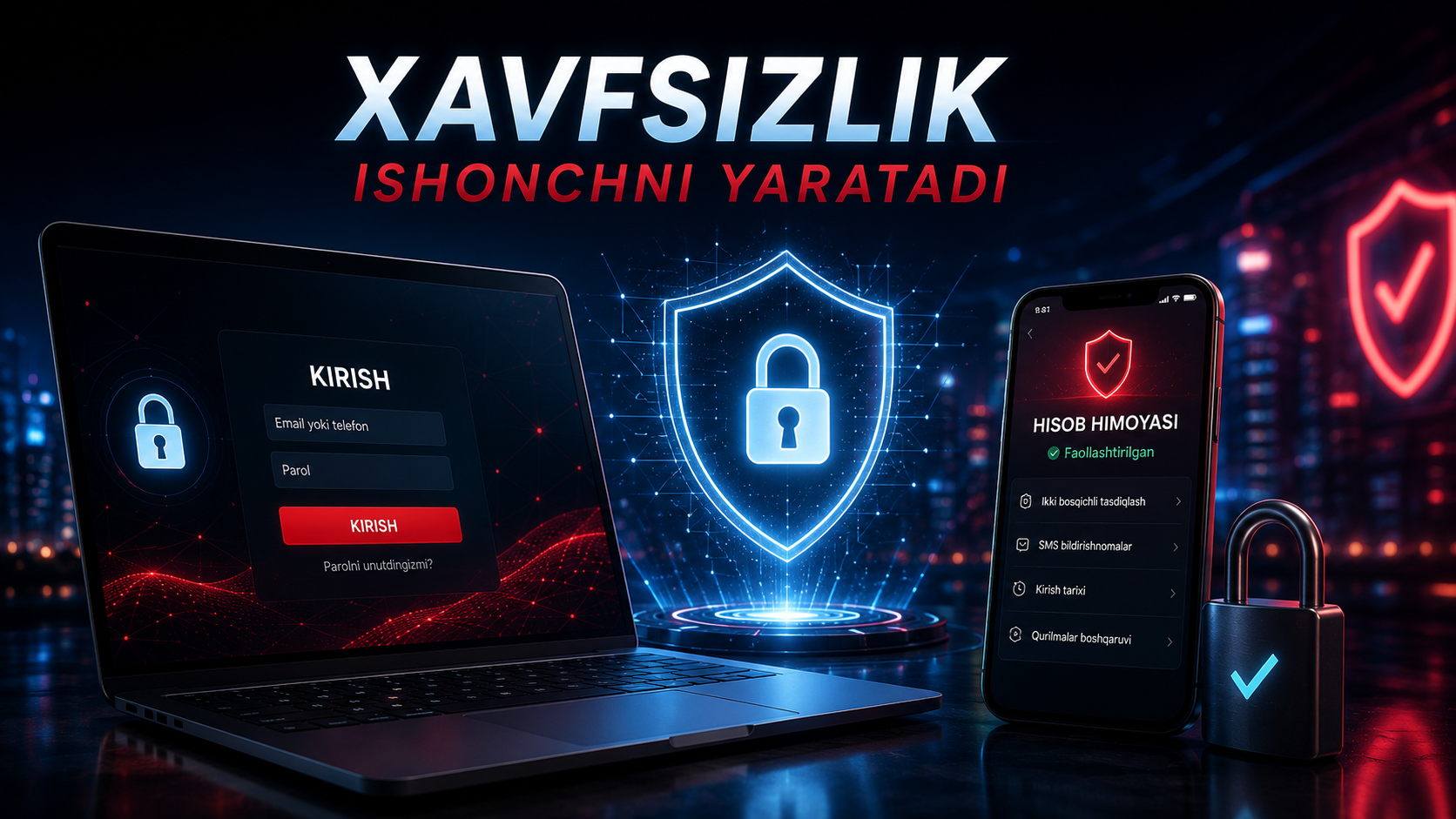 Onlayn platformalarda xavfsizlik nima uchun muhim