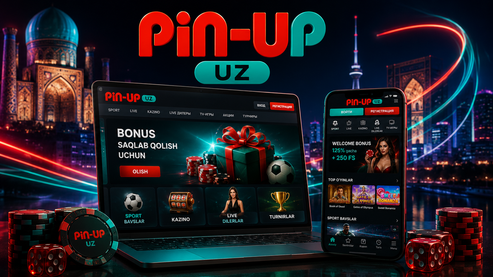 Pin Up UZ O‘zbekistonda onlayn platformaning zamonaviy ko‘rinishi
